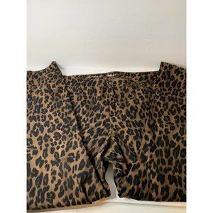 WOMEN'S STYLE & CO LEOPARD PRINT STRETCH SKINNY JEANS SZ 22 NWT